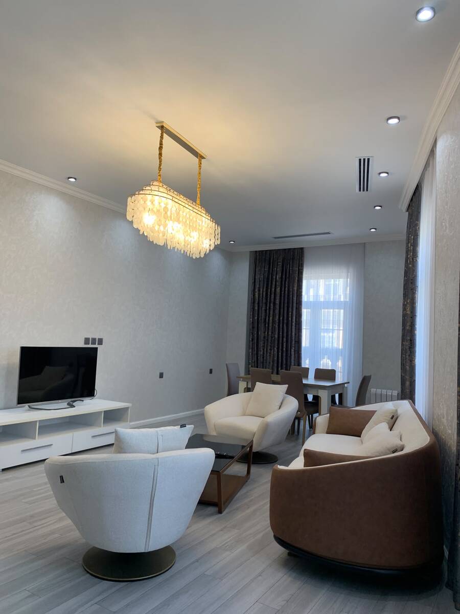 İcarəyə verilir 3 otaqlı yeni tikili 127 m² — Mənzil, Bakı (2)
