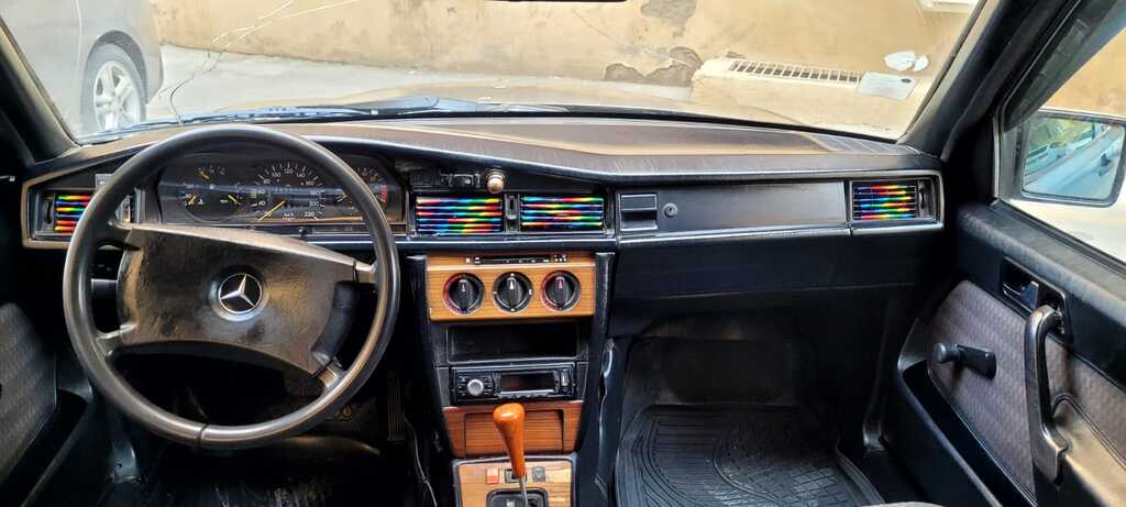 Mercedes 190, 2.0 L, 1991 il, 378 000 km — Avtomobillər, Bakı (5)