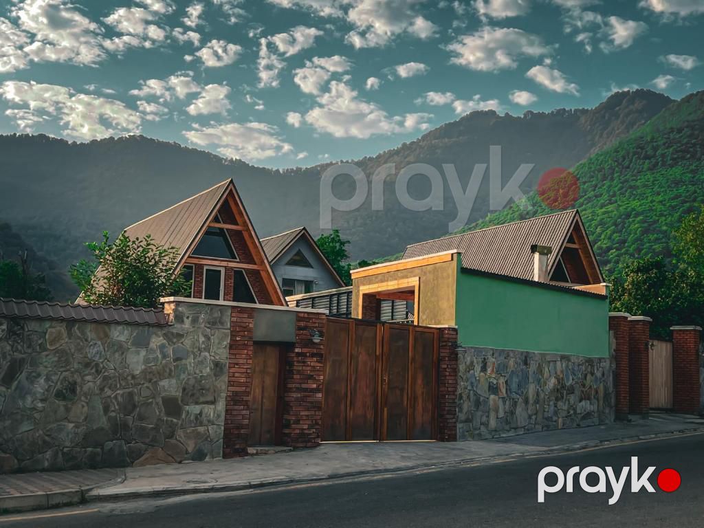 İcarəyə verilir 5 otaqlı həyət evi/bağ evi 200 m² — Ev, villa, Qəbələ (3)