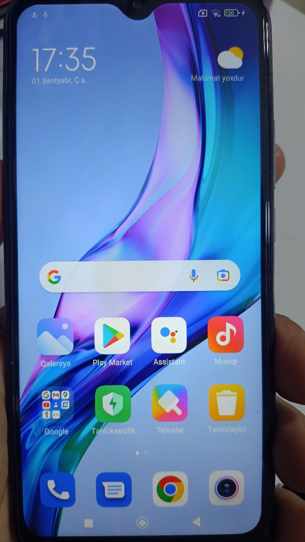 Redmi 9, 64 GB, rəng - Boz, Barmaq izi — Elektronika, Gəncə (2)