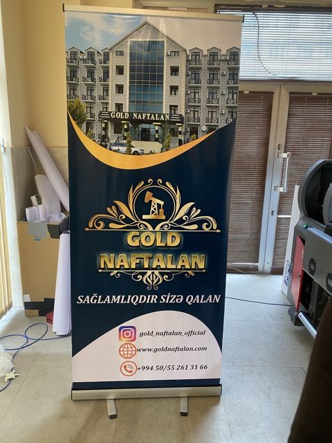 Roll up sifarişi — Bakı