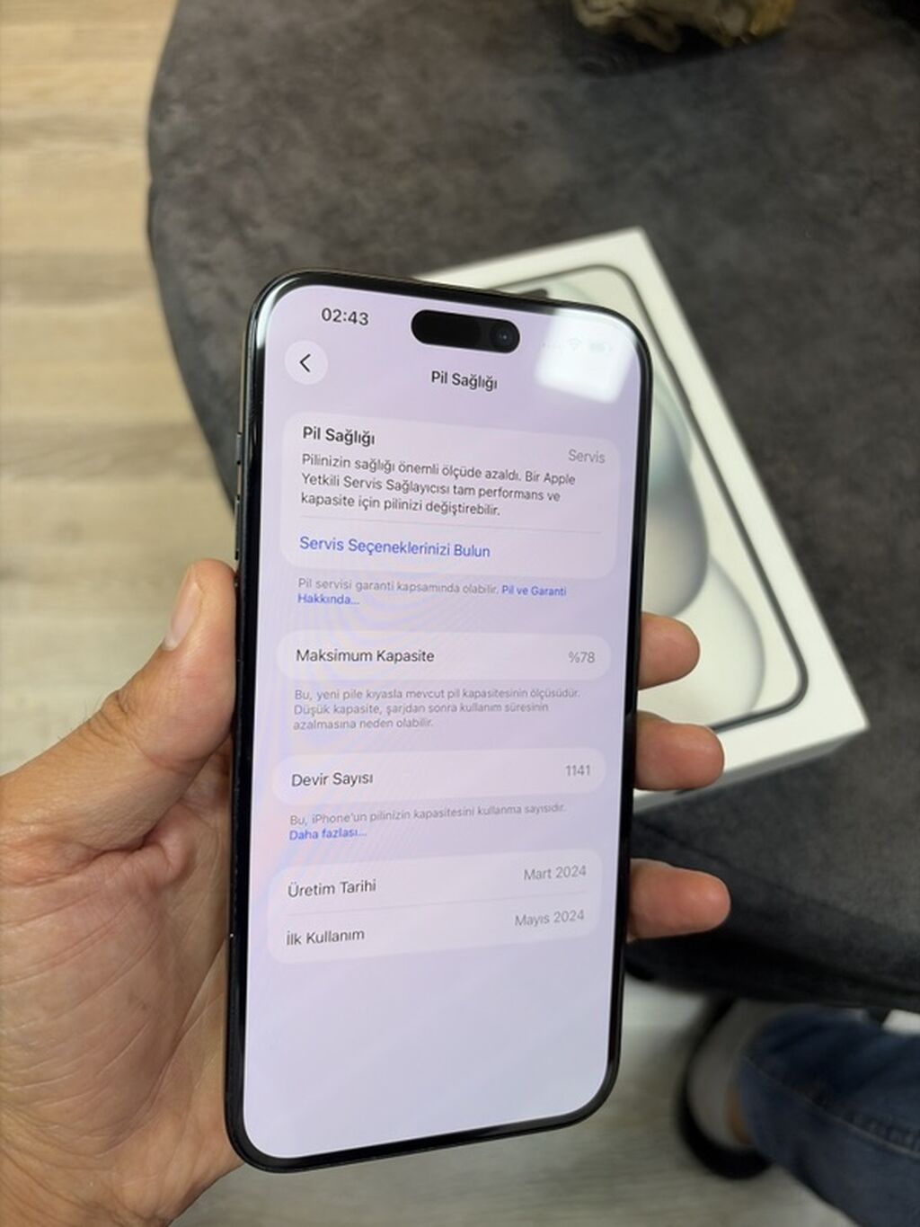 IPhone 15 Plus, 128 GB, Qara, Face ID — Apple iPhone, Digah (3)