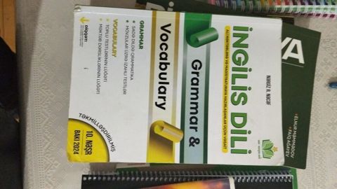İngilis Dili – Grammar & Vocabulary (Nərgiz N. Nəsib) kitabı — Bakı