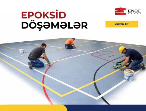 Epoksid döşəmələr — Bakı