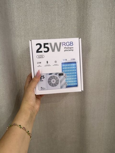 RGB foto/video işıq paneli – 25W (U25) - Güc: 25W - Rəng: RGB — Bakı