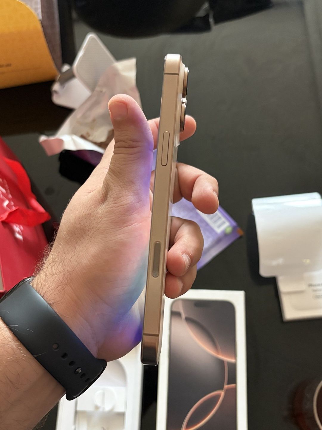 Apple iPhone 16 Pro Max Desert Titanium 256GB/8GB — Smartfonlar, Bakı (4)