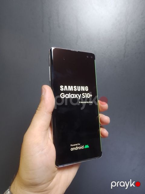 Samsung Galaxy S10 Plus, 128 GB, rəng - Qara, Simsiz şarj