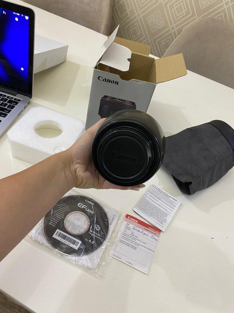 Canon 85 mm f/1.2 lens — Elektronika, Bakı (7)