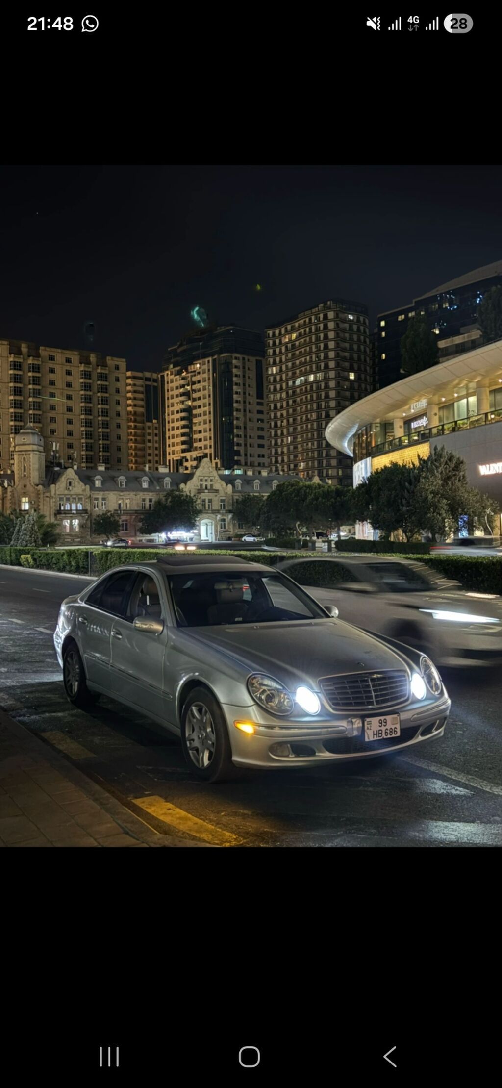 Mercedes-Benz E-Class: 3.2 l 2006 il Sedan — Avto, Bakı (4)
