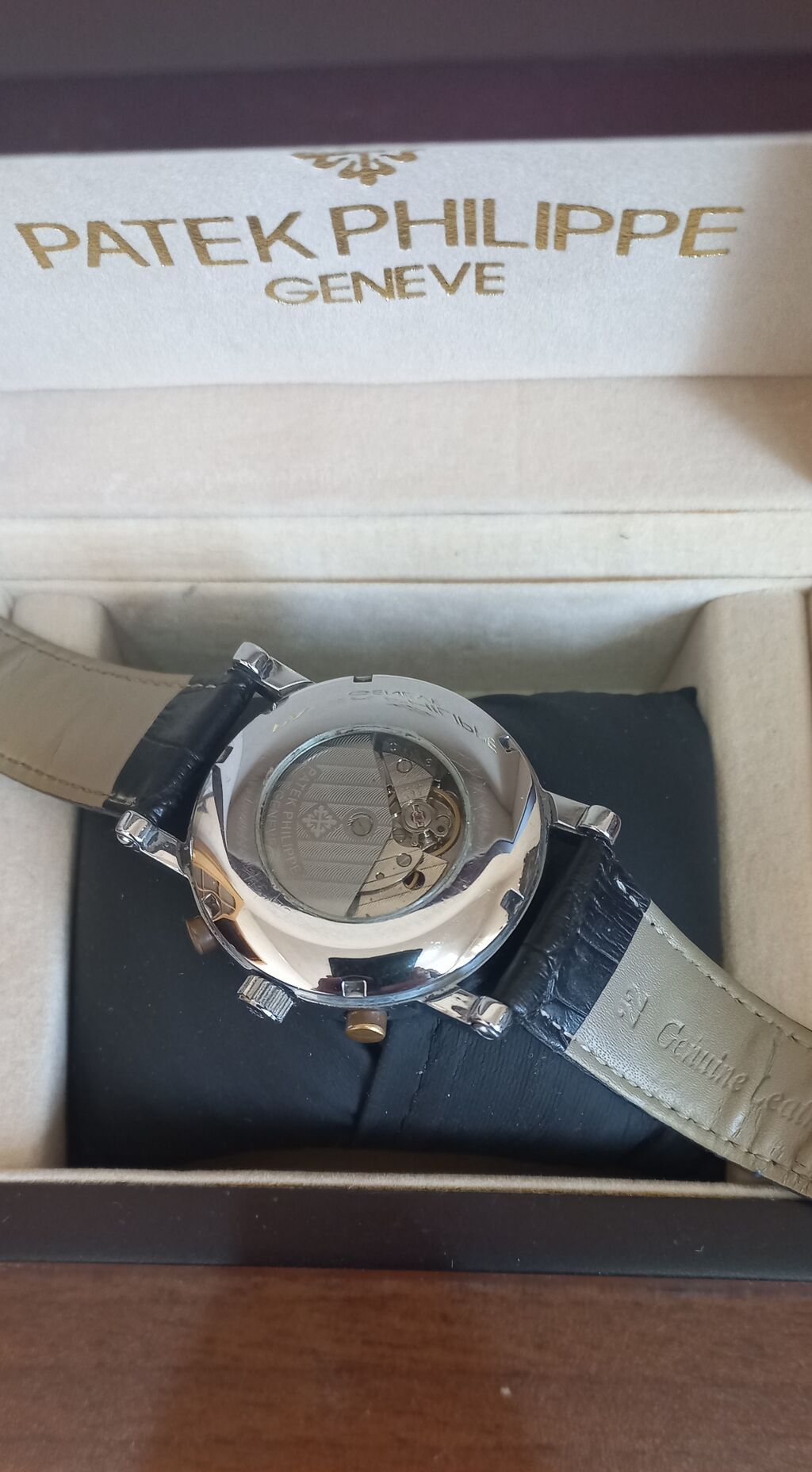 Patek Philippe Geneve üslubunda klassik dizayna malik mexaniki qol — Qol saatları, Bakı (4)