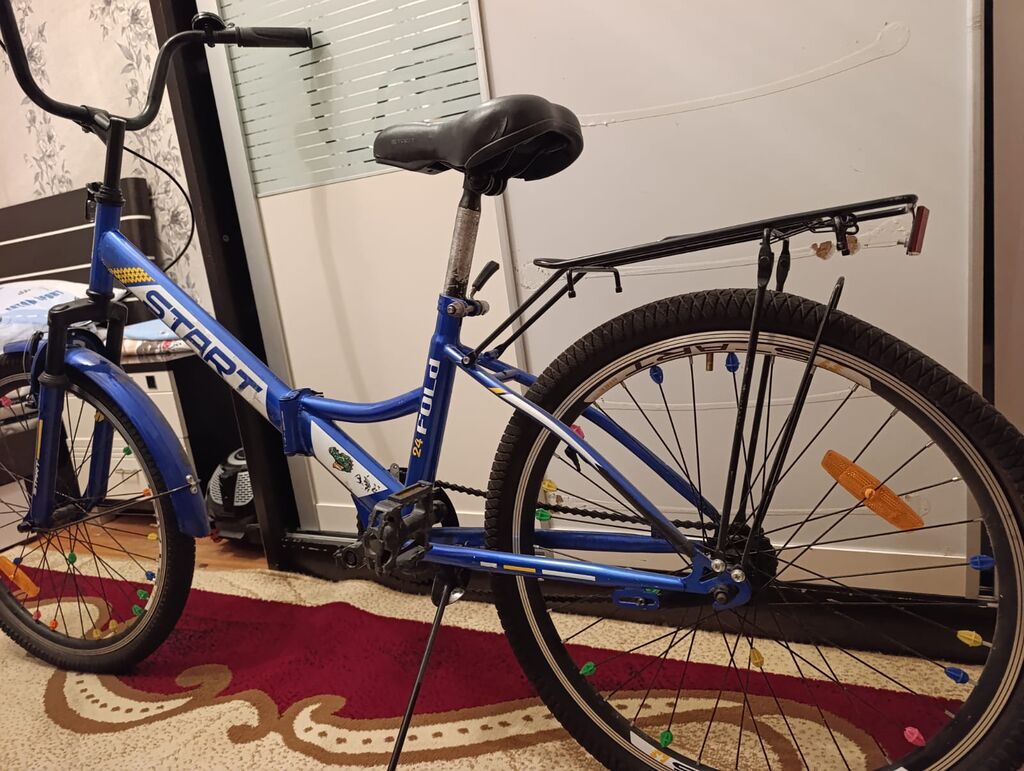 24 lük kruizer velosibeddi,tezedir az işlenib sürülmür,qatlanandi,ve — Velosipedlər, Bakı (3)