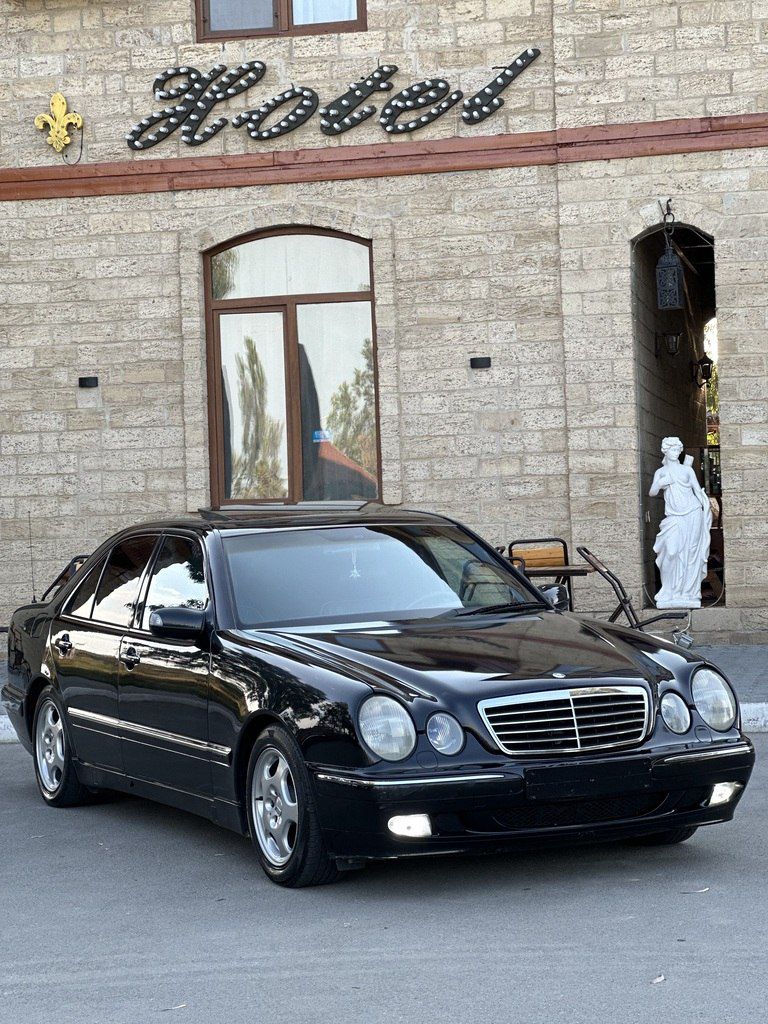 Mercedes E 320, 3.2 L, 2000 il, 458 809 km — Avtomobillər, Yevlax (3)