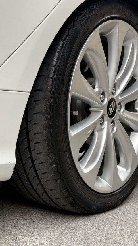 Hyundai orijinal yüngül lehimli disk və təkər komplekti - Rəng: gümüş — Mingəçevir
