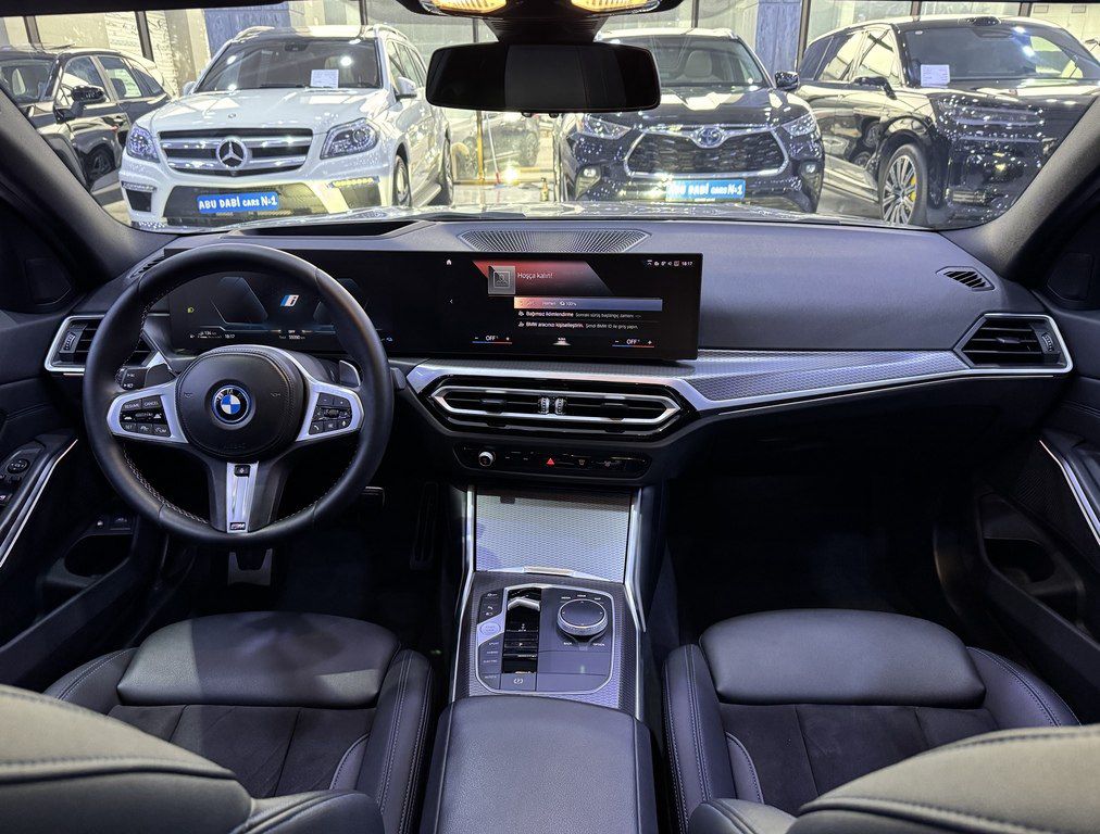 BMW 330e, 2.0 L, 12 kWh, 2023 il, 59 400 km — Avtomobillər, Bakı (8)