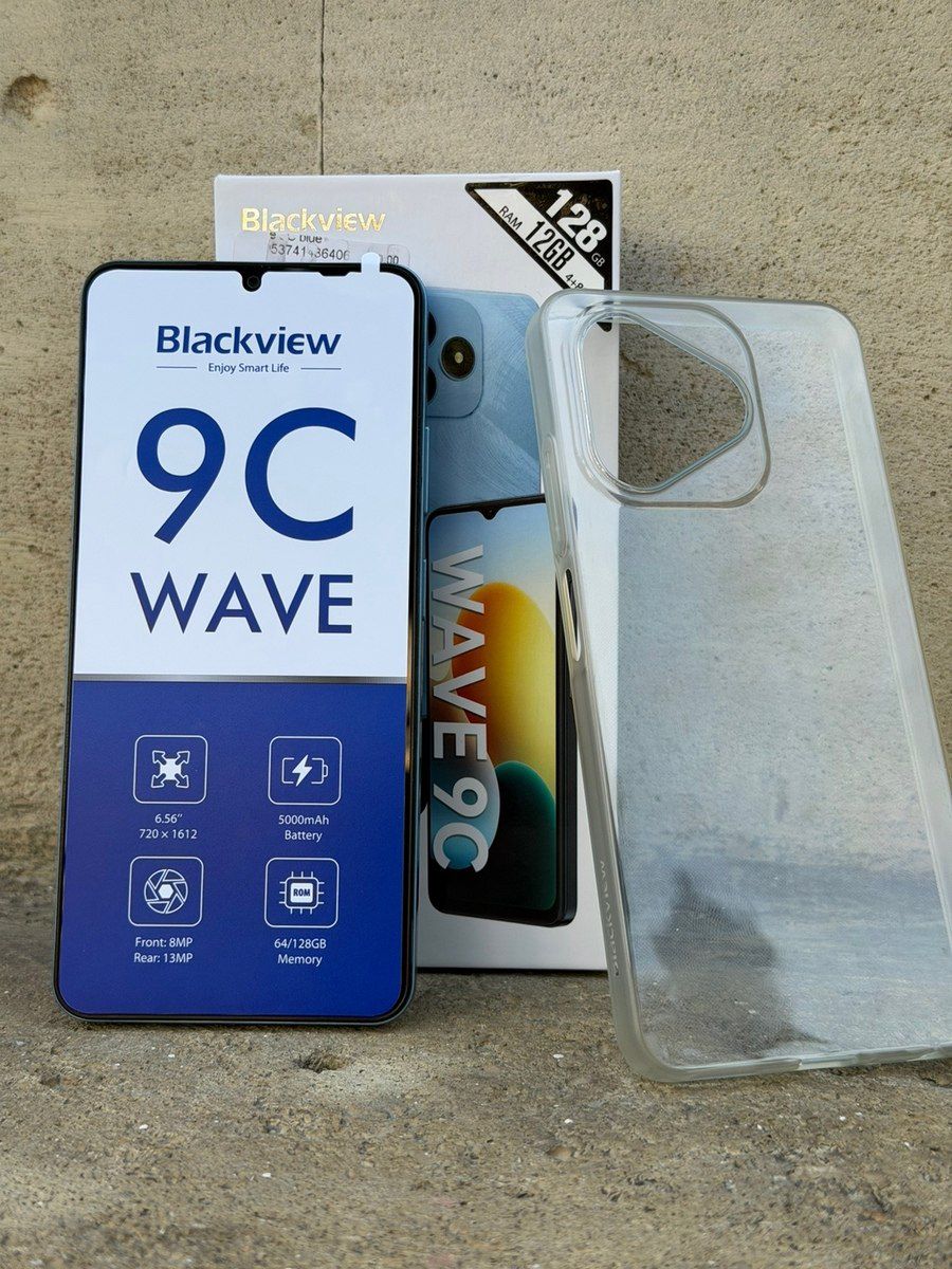 Blackview Wave 9C Blue 128GB/4GB — Smartfonlar, Bakı (4)
