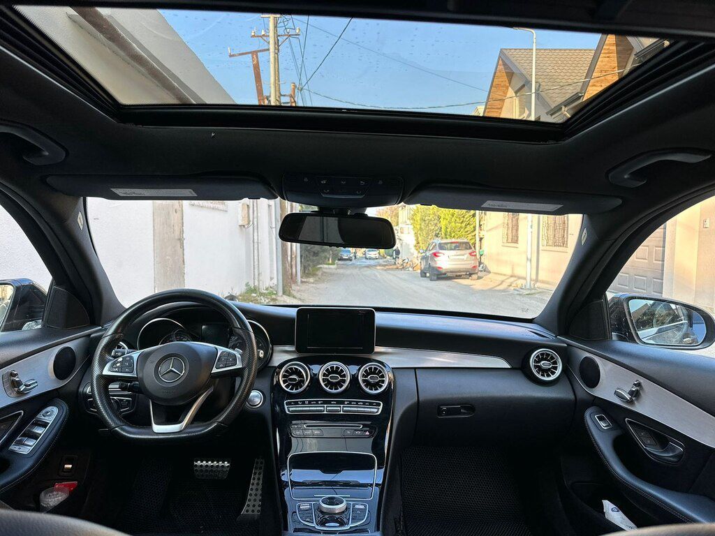 Mercedes C 200, 2.0 L, 2017 il, 185 000 km — Avtomobillər, Bakı (12)