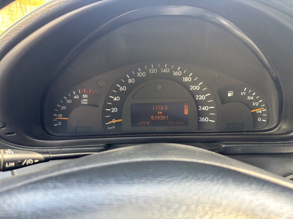 Mercedes C 200, 2.2 L, 2002 il, 528 604 km — Avtomobillər, Bakı (12)