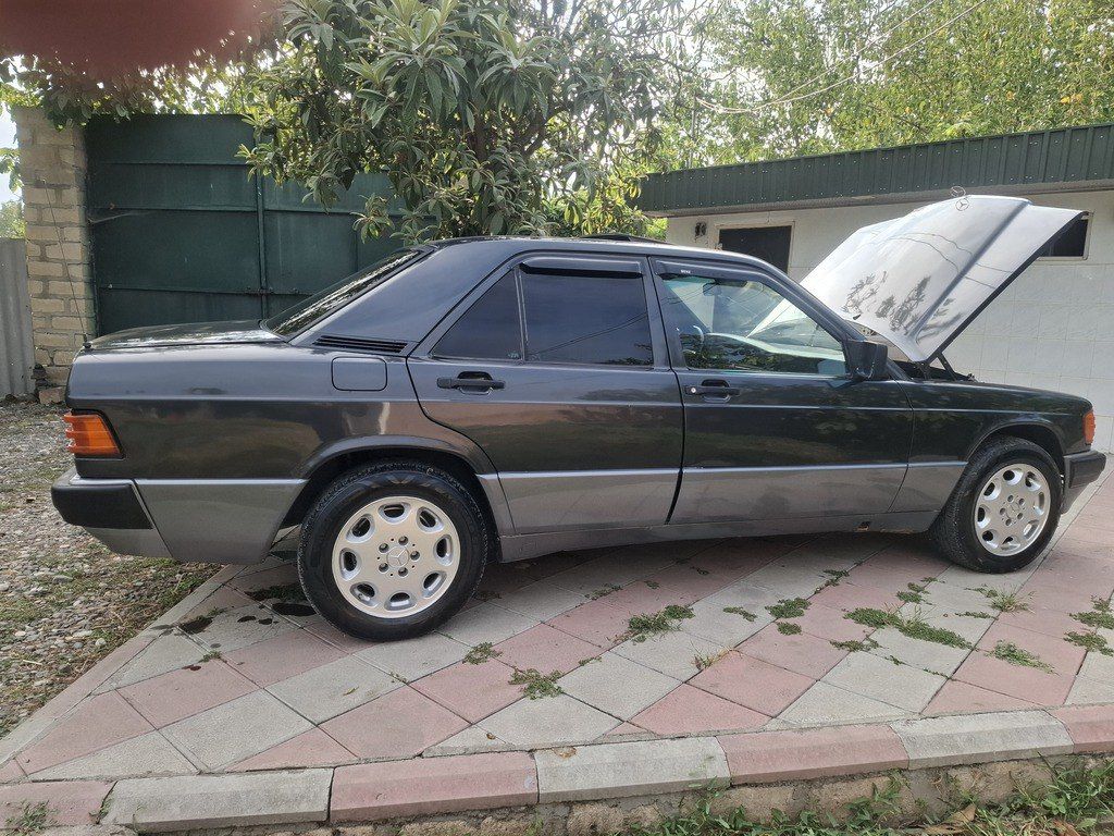 Mercedes 190, 1.8 L, 1992 il, 119 000 km — Avtomobillər, Ağdam (12)