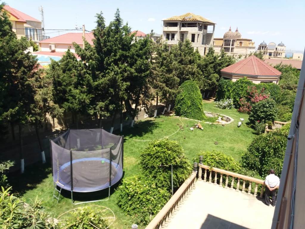 İcarəyə verilir 5 otaqlı həyət evi/bağ evi 400 m² — Ev, villa, Bakı (12)