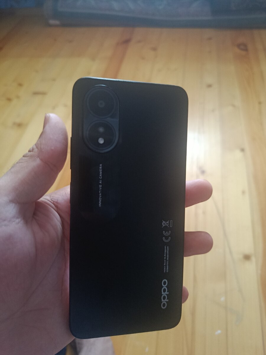 Oppo A18 Glowing Black 128GB/4GB — Smartfonlar, Bakı (4)