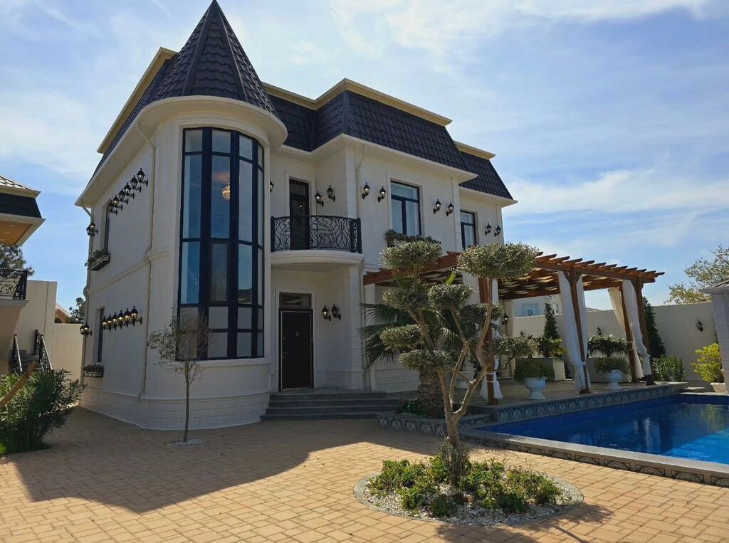 Satılır 7 otaqlı həyət evi/bağ evi 400 m² — Ev, villa, Bakı (5)