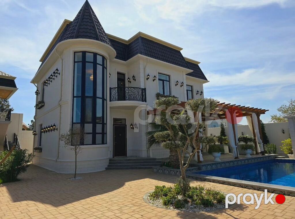 Satılır 6 otaqlı həyət evi/bağ evi 380 m² — Ev, villa, Bakı (12)