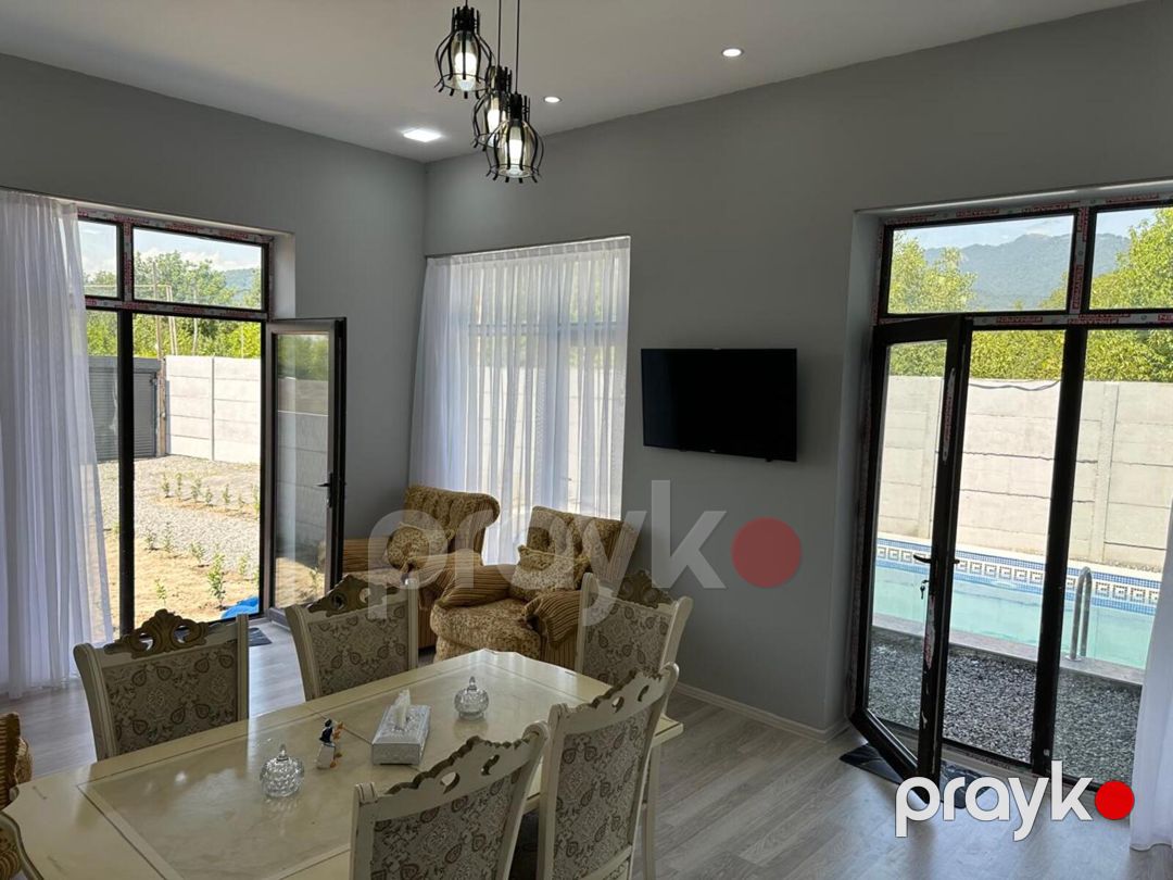 Satılır 4 otaqlı həyət evi/bağ evi 94 m² — Ev, villa, Qəbələ (10)