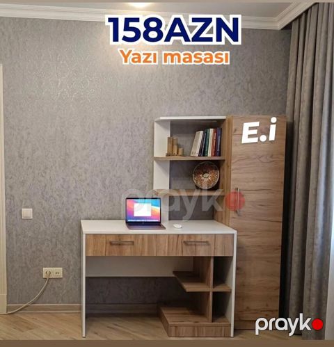Yazı masası – 158 AZN - Kompakt iş/studiya küncü üçün funksional — Bakı