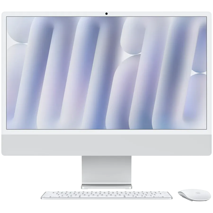 Monoblok Apple iMac AiO A3247 24- inch / M4 Chıp 8C CPU 8C GPU/16GB/512GB SSD/Silver (Z1E2000KJ)