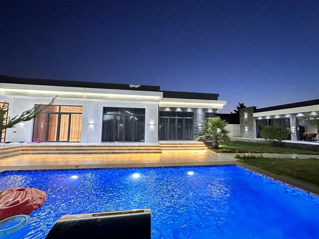 İcarəyə verilir 6 otaqlı həyət evi/bağ evi 350 m² — Ev, villa, Bakı (10)