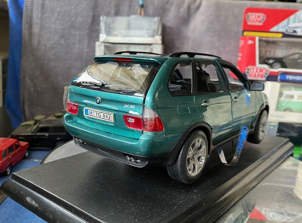 BMW, 2003 il, 1:18, Dəmir, Ödənişli çatdırılma — İdman, hobi, istirahət, Bakı (7)