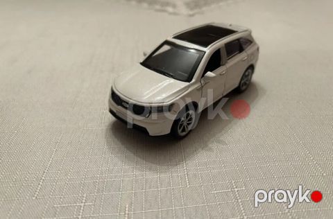 Ağ rəngli miniatür SUV model avtomobil oyuncağı - Korpus: ağ rəng — Bakı
