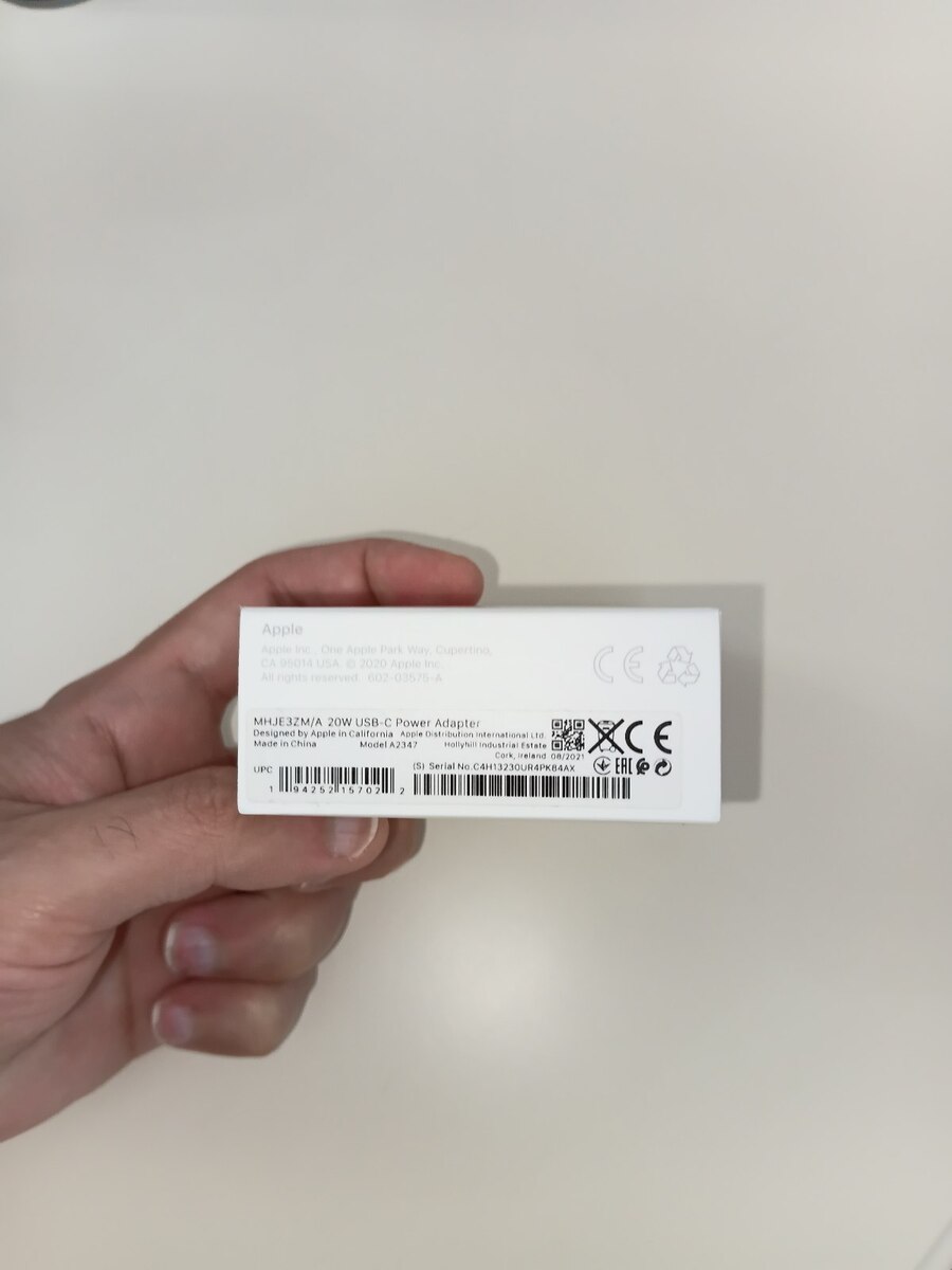 Adapter Apple 20W(A2347-MHJE3ZM/A) — Smartfonlar, Bakı (3)