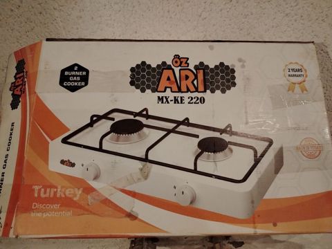 Öz ARI Mx-ke 220 qaz plitəsi - 2 gözlü qaz sobası (2 Burner Gas — Digah