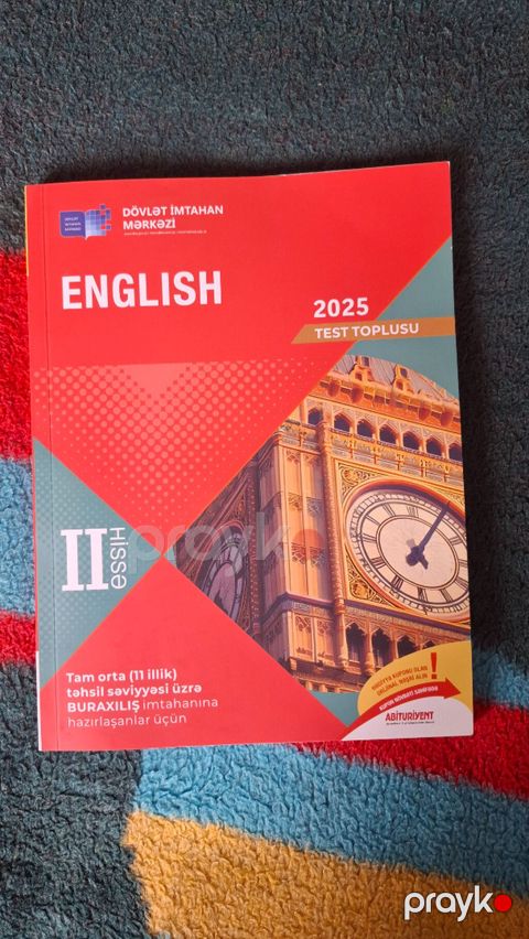 İngilis dili DIM testleri 2 ci hisse 2025