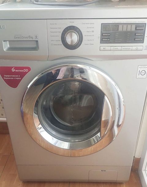 LG paltaryuyan maşın – ön yükləməli, Inverter Direct Drive mühərrikli — Gəncə