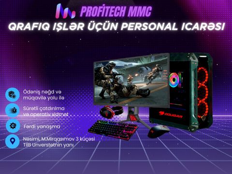 Masaüstü kompüter icarəsi — Bakı