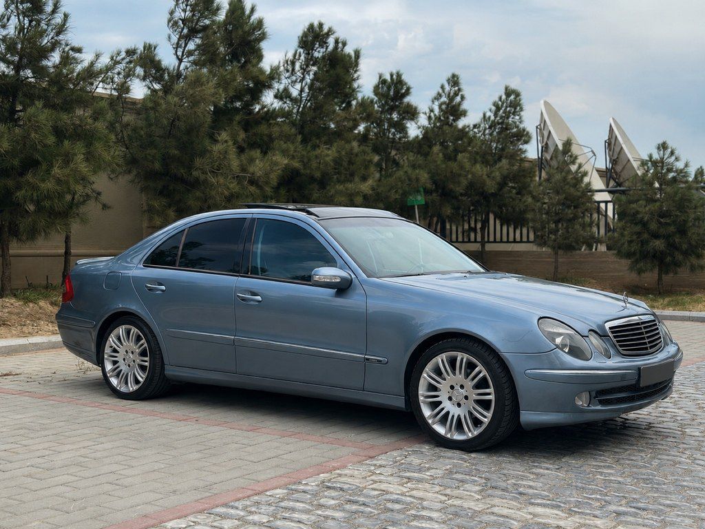 Mercedes E 240, 2.6 L, 2002 il, 298 653 km — Avtomobillər, Bakı (7)