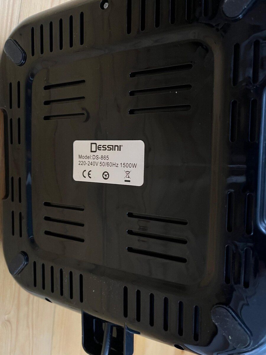Fritoz Dessini DS-865 Air Fryer 1500 W — Ev texnikası, Xırdalan (3)