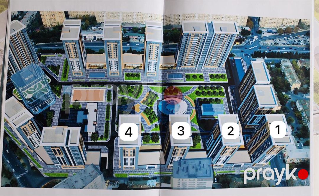 Satılır 3 otaqlı yeni tikili 94 m² — Mənzil, Bakı (3)