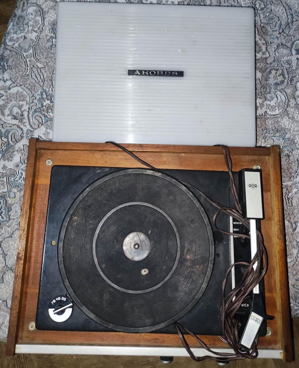 Akkords Stereo – vintaj elektrik pikap - Model: “Akkords stereo” — İdman, hobi, istirahət, Bakı (2)