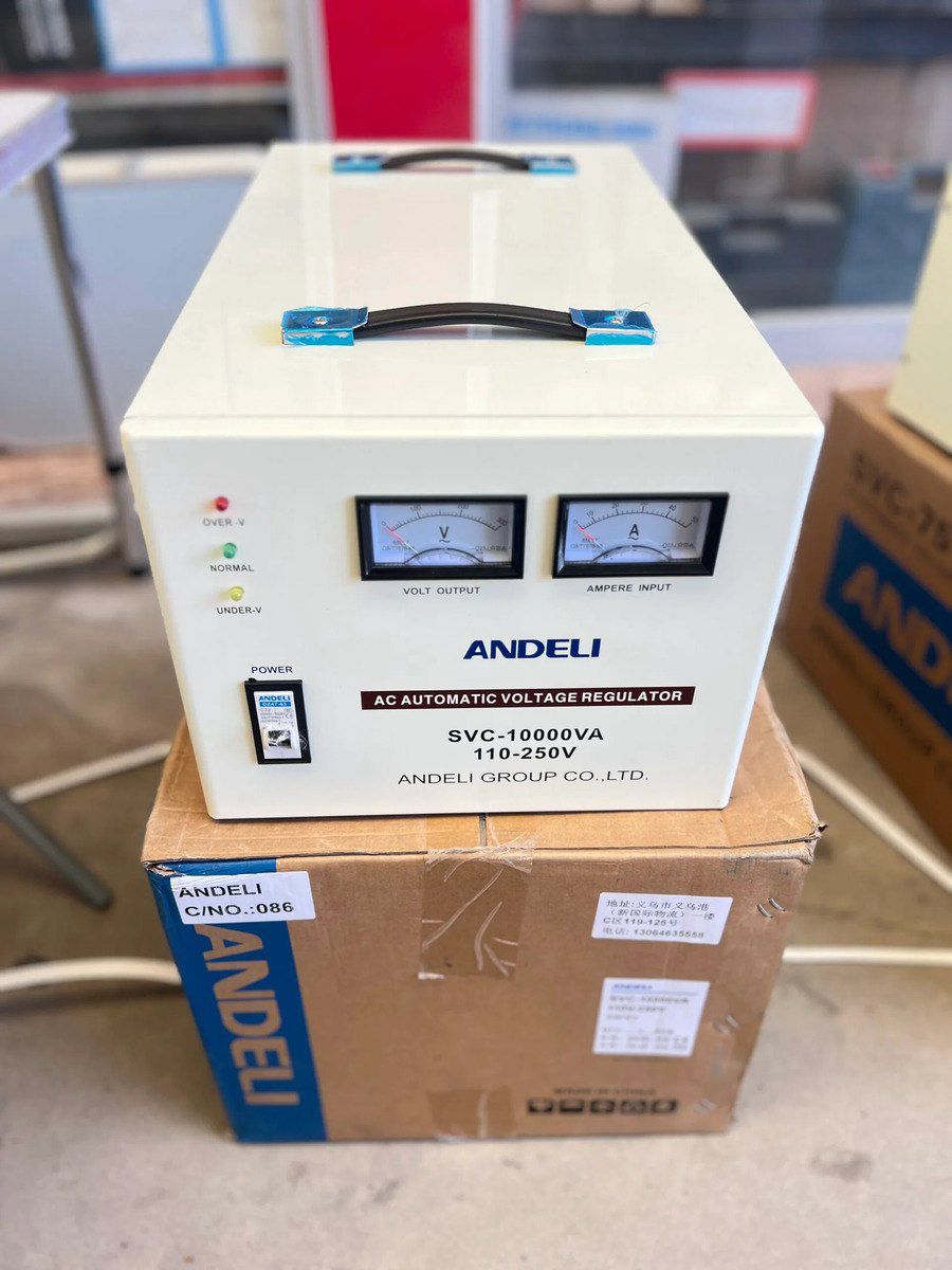 Andelı SVC avtomatik gərginlik stabilizatoru 110V-250V — Təmir və inşaat, Bakı (3)