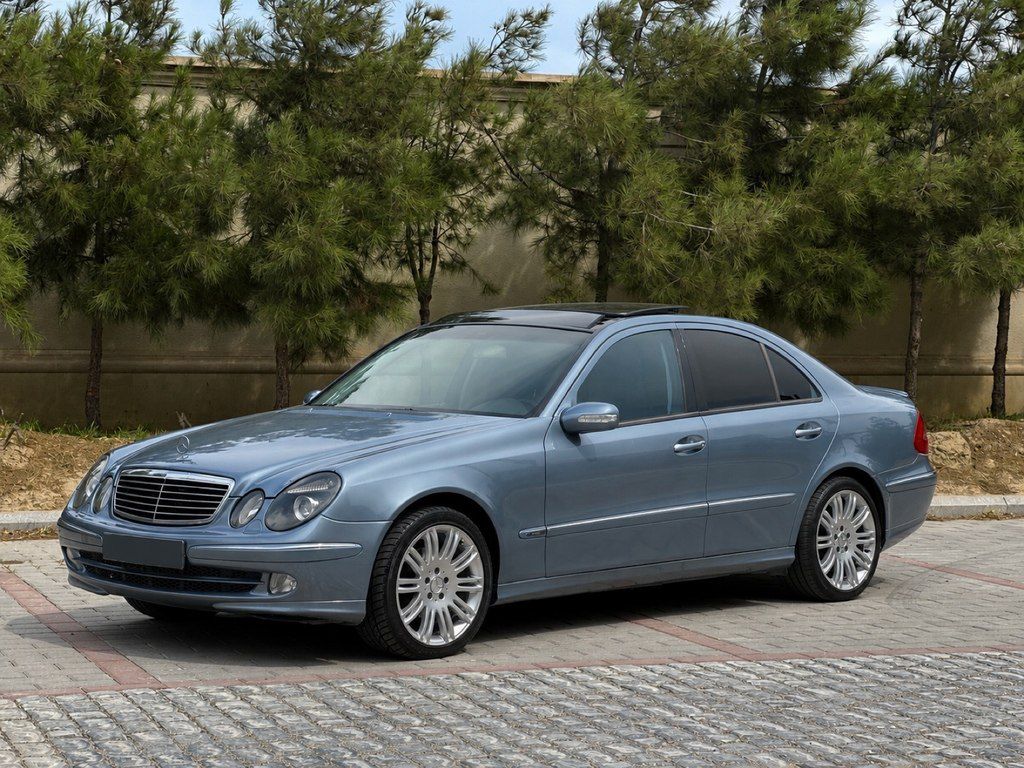 Mercedes E 240, 2.6 L, 2002 il, 298 653 km — Avtomobillər, Bakı (6)