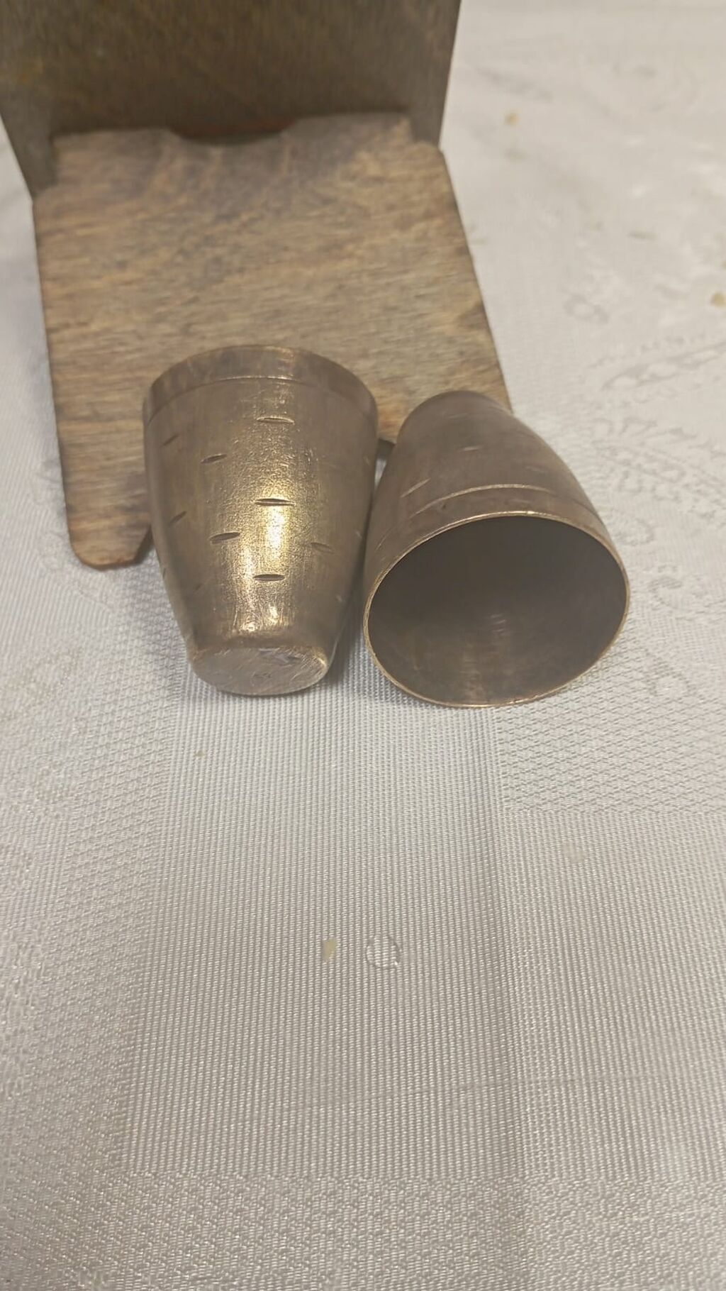 Misgər işi mis/nikellənmiş metal qab-qacaq dəsti - Şərq üslubunda — Qablar, Digah (4)