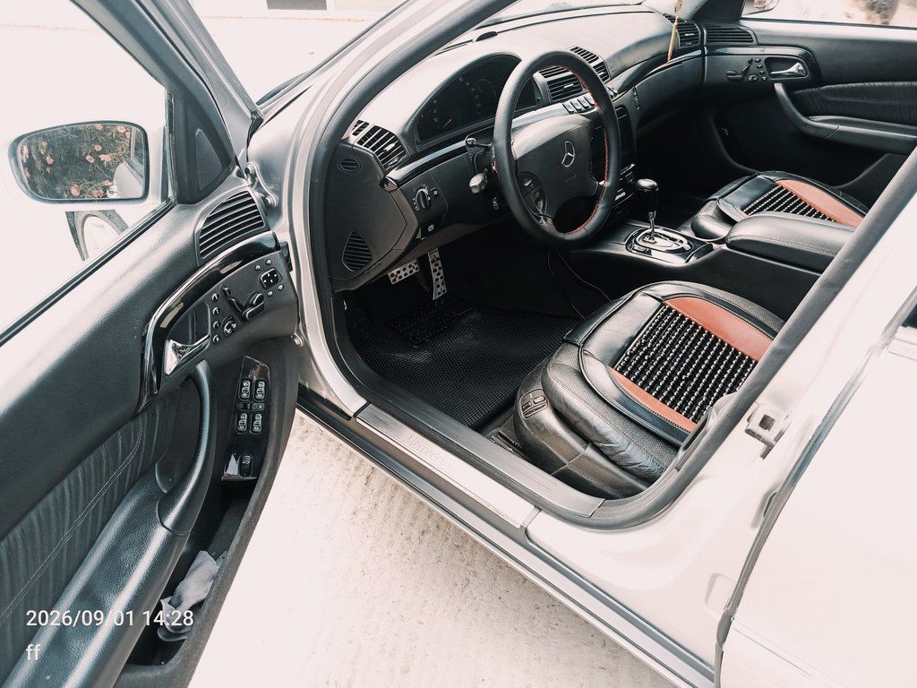 Mercedes S 430, 4.3 L, 2000 il, 300 000 km — Avtomobillər, Gəncə (8)