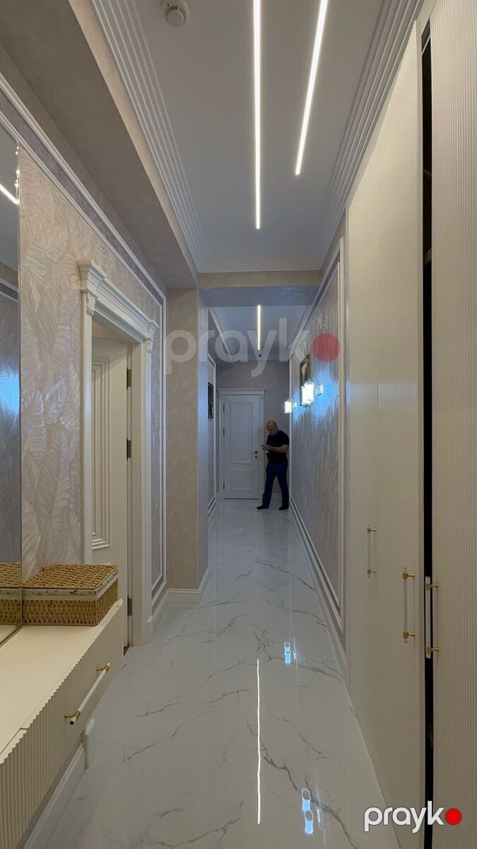 İcarəyə verilir 3 otaqlı yeni tikili 118 m² — Mənzil, Bakı (9)