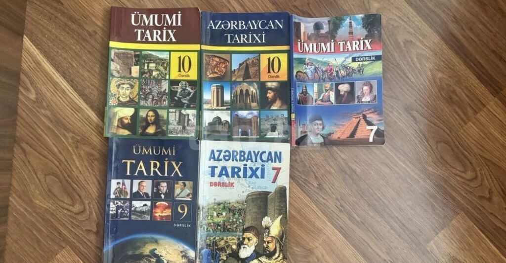 Dərslik dəsti: “Ümumi tarix” və “Azərbaycan tarixi” - Siniflər: 7, 9 — Kitablar və jurnallar, Bakı