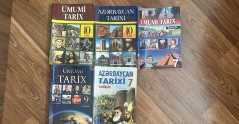 Dərslik dəsti: “Ümumi tarix” və “Azərbaycan tarixi” - Siniflər: 7, 9 — Bakı