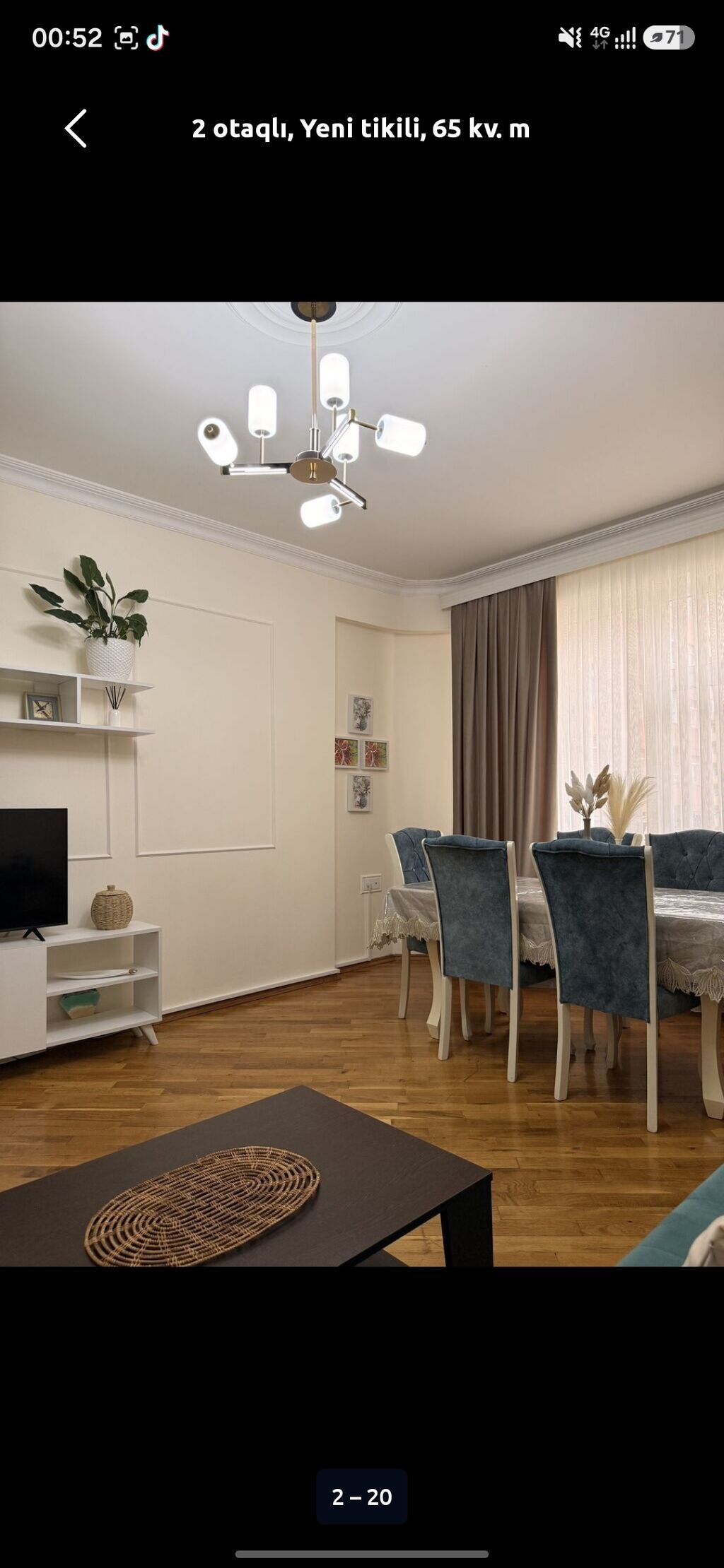 2 otaqlı mənzil – Yeni tikili, 65 kv.m Çoxh super evimiz var. 2 — Daşınmaz əmlak, Masazır (2)