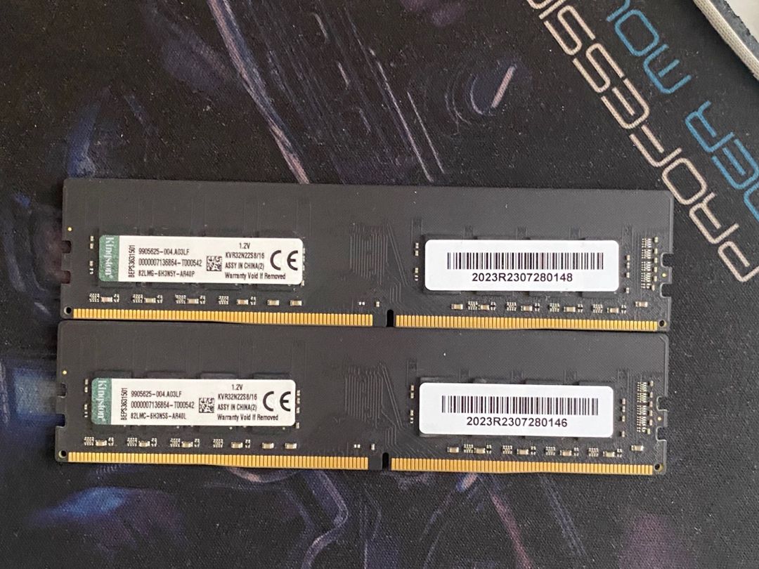 Kingston 16GB x 2 RAM 3200mHz — Elektronika, Bakı (2)